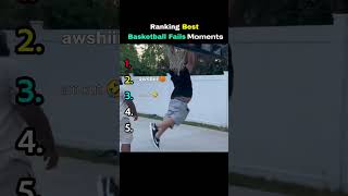 Ranking Best Basketball Fail Ever! #BasketballFails #Basketball #Ranking #Funny #Shorts #Fail #fyp