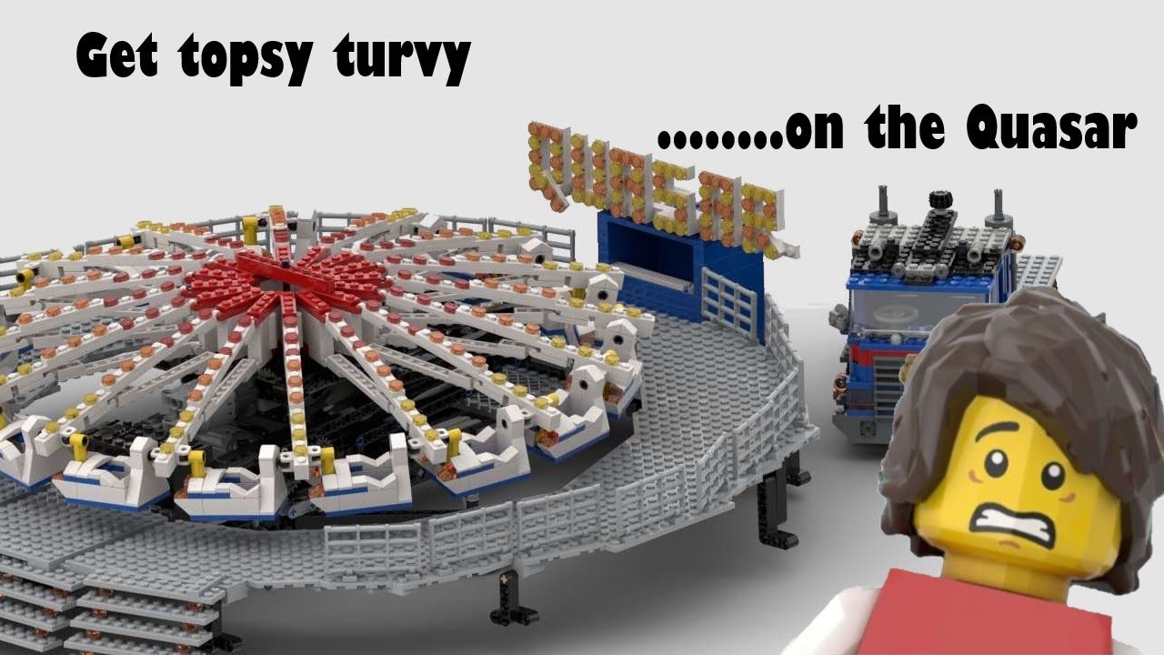 MOC-91225 Quasar Fairground Ride | Letbricks