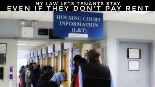 NY Law Lets Tenants Stay Even If They Don’t Pay Rent To Their Landlord