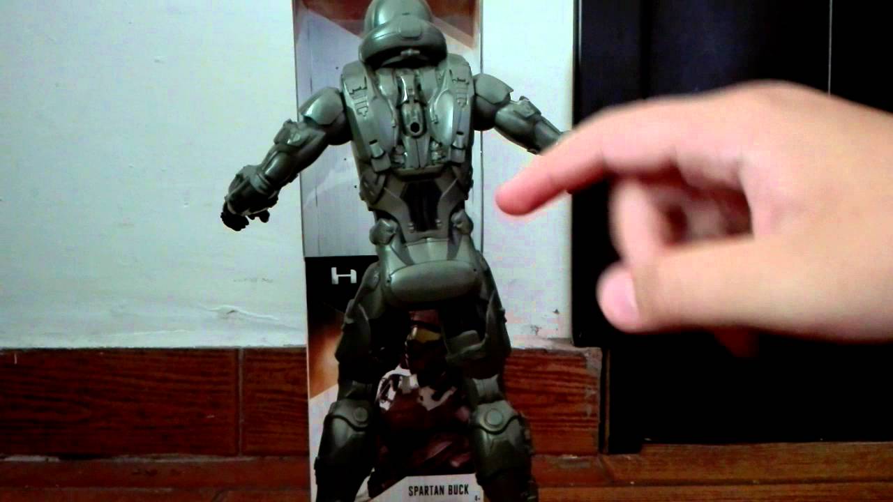 Review halo spartan buck mattel series - YouTube
