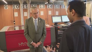 Ohio Lt. Gov. Jim Tressel talks Browns stadium, state's bid for NASA headquarters at Cleveland State