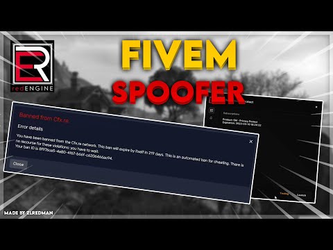 redENGINE - Spoofer FiveM - Instant modz