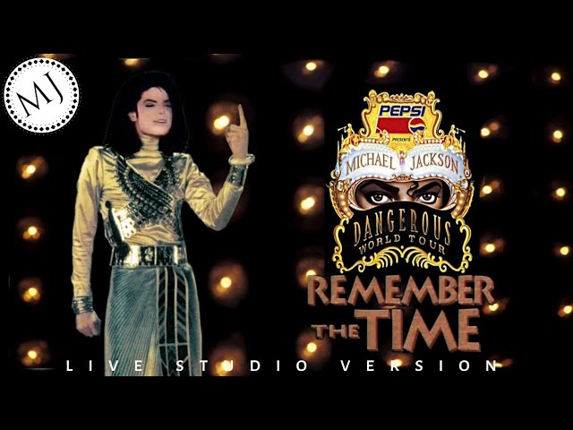 REMEMBER THE TIME (Live Studio Version) | Michael Jackson - YouTube