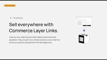 Commerce Layer Links