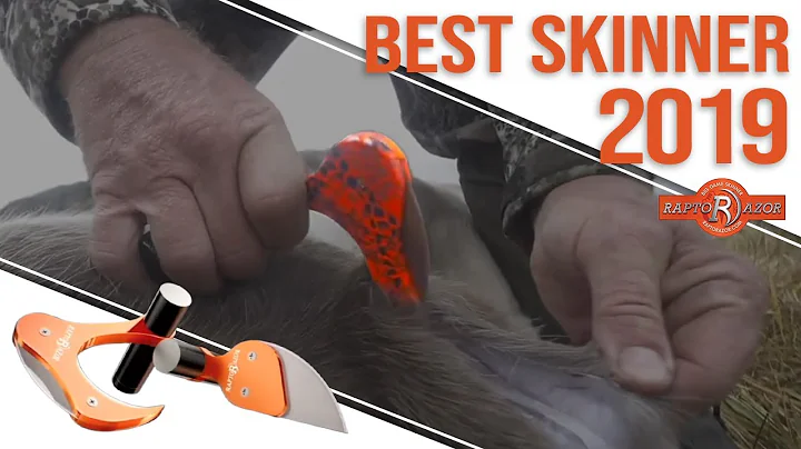 Best Skinning Knife & Gut hook for Hunting Big Game and Fishing 2019 | Raptorazor