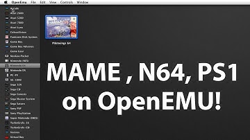 OpenEMU for Mac Update: MAME arcade, Nintendo 64 / N64, Playstation and More