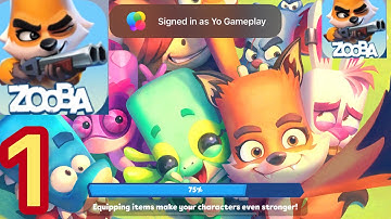 Zooba : Nix Zoo Battle Arena Noob Gameplay Walkthrough Part 1 iOS. Android Mobile Games