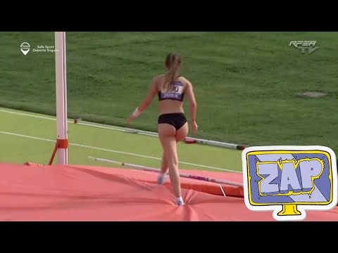 Clara Fernández pértiga Spanish Pole Vaulter  - Salto in alto femminile spagna