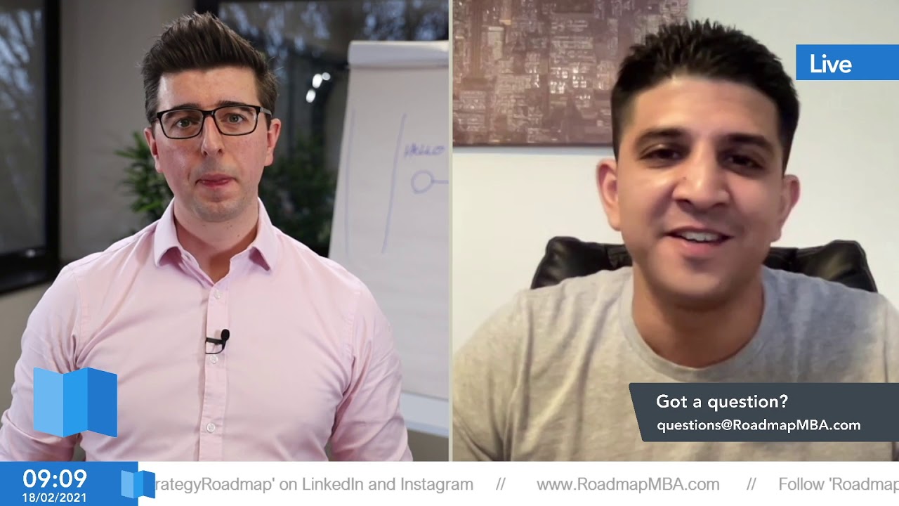 Live Q&A, Episode 002 - RoadmapMBA.com