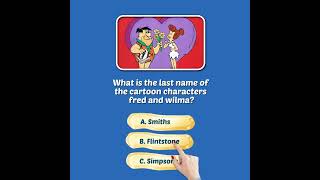Guess the Cartoon Character