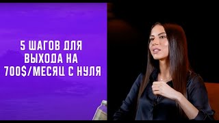 Урок №2. 5 простых шагов как с нуля зарабатывать на рекламе от 700$ в месяц?