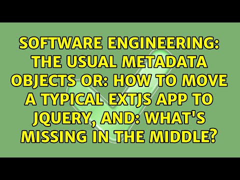 The usual metadata