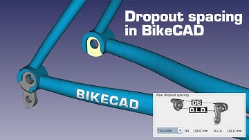 Dropout spacing in BikeCAD