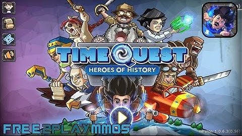 Time Quest : Heroes of History Gameplay Android / iOS