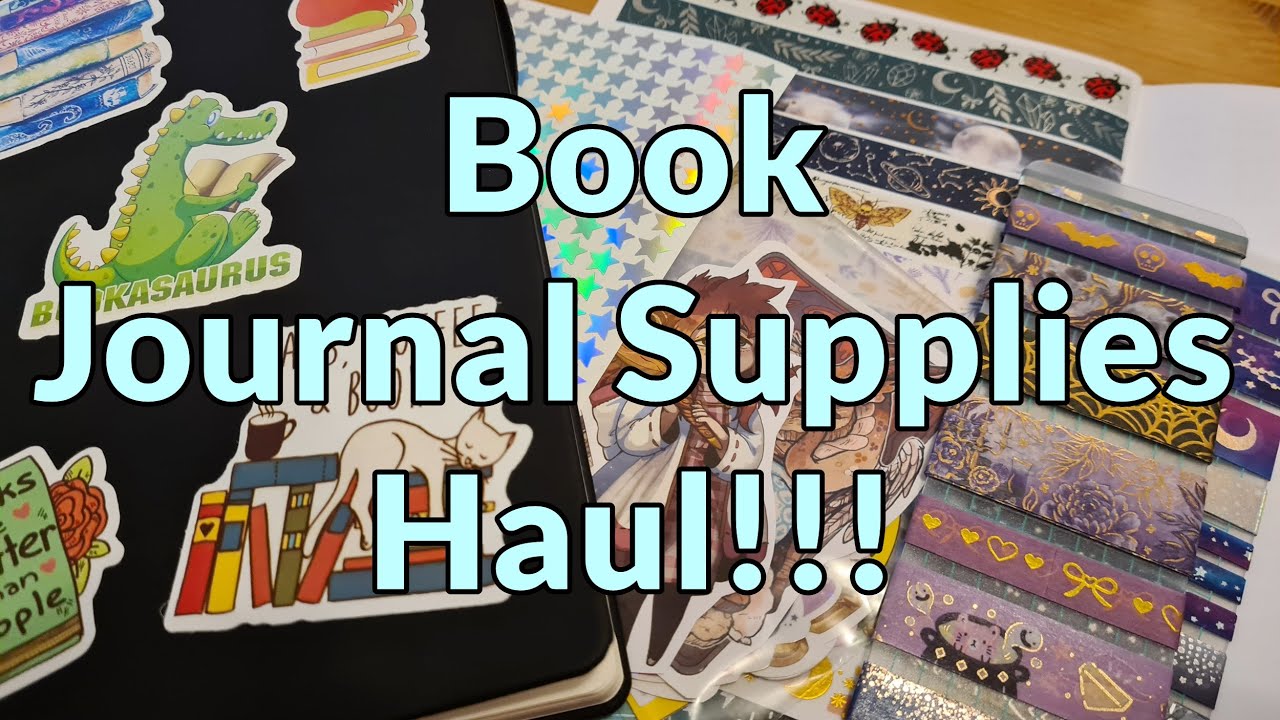 Book Journal Supplies Haul! 