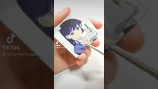 komi can't communicate | Mini Canvas Painting 6 #animefanart #komicantcommunicate #animepainting