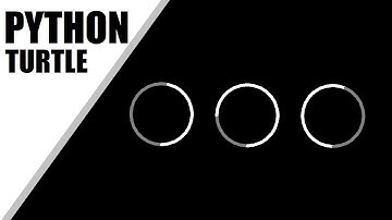 Python Turtle - Create Loader Using Turtle Graphics | Loading Ring By @BK Tutorial