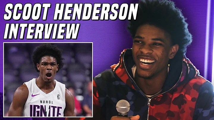 Scoot Henderson on Chasing His NBA Dream, Wembanya...