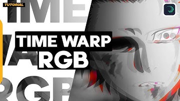 TIME WARP RGB ON ALIGHT MOTION - Alight Motion Tutorial