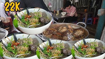 Bún Riêu Cua Truyền Thống 40 Năm, 22k Khách Cách Xa 200km Cũng Tìm Đến Ăn 