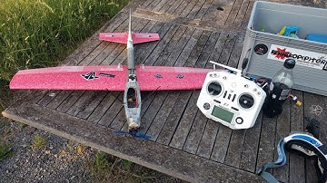 Lidl XL Glider RC Conversion V2 - Bigger-Ailerons-Version