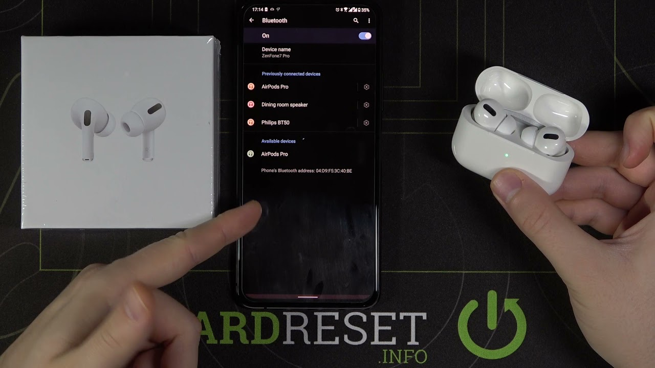 Tilmeld Beregning Såkaldte How to Connect Fake AirPods Pro to Android Phone? - YouTube