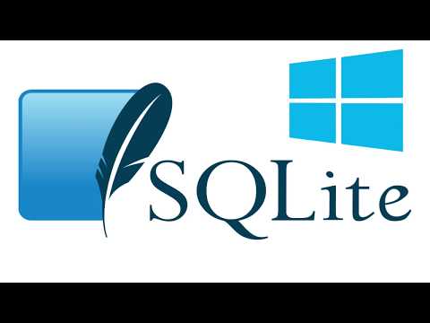 How to install SQLITE Windows 10