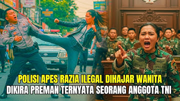 Polisi Kaget Tilang Wanita Biasa Ternyata Anggota TNI!, Kok Bisa?
