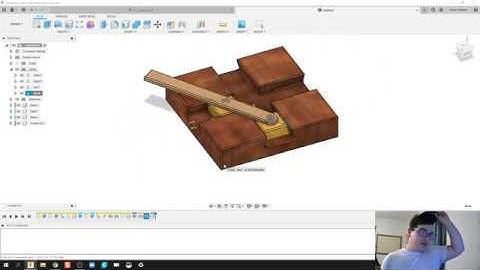 Trammel Top-Down Build (pt 2) - Day 72 of 100 Autodesk Fusion 360 Journey