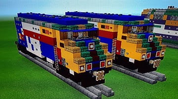 Minecraft Northstar MP36PH-3C train Tutorial