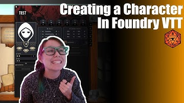 Een personage maken in Foundry VTT - Tutorial