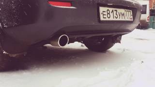 Mazda 3 mgrace exhaust coldstart