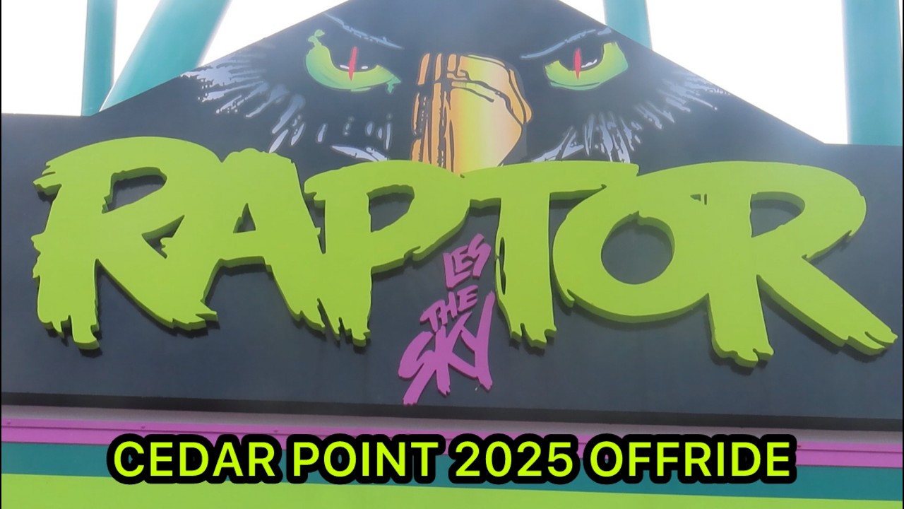 Raptor Cedar Point 2025 Offride (No Copyright)