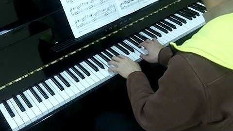 Bastien Piano Basics Level 4 Technic No.23 In a Moon Crater (P.20)