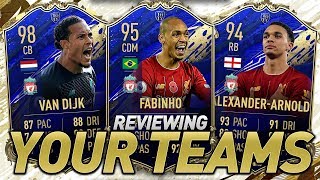 I RATE YOUR TEAMS! TOTY PROMO! #FIFA20 ULTIMATE TEAM