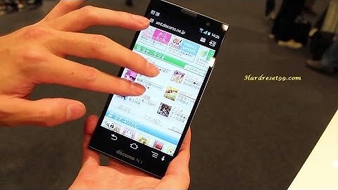 Fujitsu Arrows NX F 06E Hard reset, Factory Reset & Password Recovery