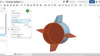 CIRCULAR PATTERN - FEATURE PATTERN