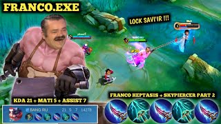 Download lagu FRANCO.EXE || FRANCU HEPTASIS AND SKYPIERCER PART 2 LOCK SAVI'IR UNTIL MAMP*S