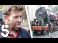 Can Boiler Chief Mark Fix A Historic American Steam Train? | The Yorkshire Steam Railway | Channel 5