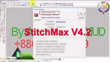 StitchMax V4.2 Embroidery Full Version All Windows 64Bit
