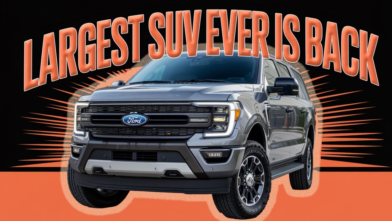 Too Big to Fail - 2026 Ford Excursion Heavy-Duty SUV - YouTube
