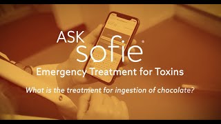 Using Sofie to find Emergency Treatment for Toxins
