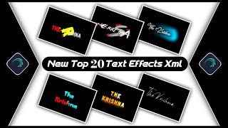 Top 20 alight motion text animation presets | alightmotion text preset download free 20 text presets