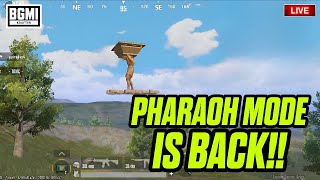 FINALLY PHARAOH MODE IS BACK 🔥 BGMI LIVE 4.3 UPDATE