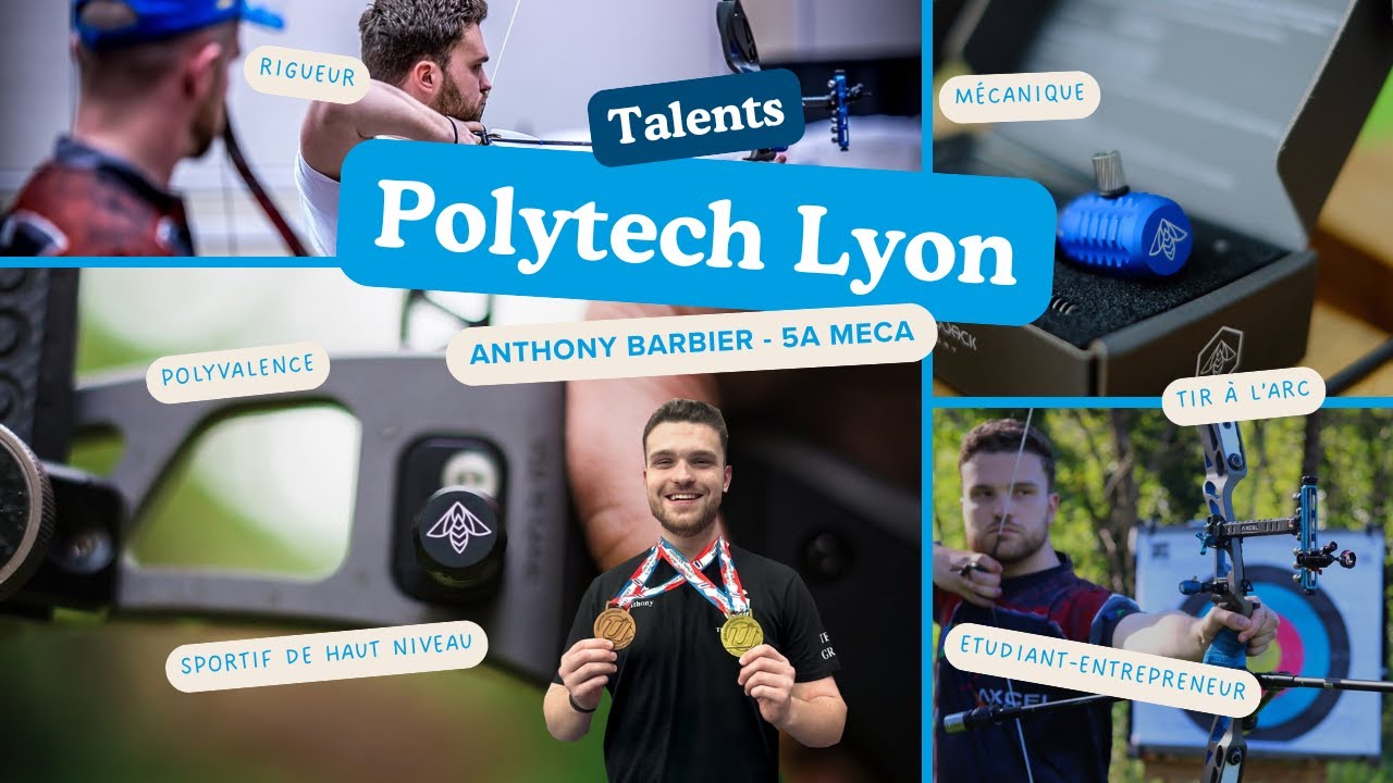 ✨ TALENTS DE POLYTECH LYON | Portrait d’Anthony, étudiant, sportif de haut niveau et entrepreneur
