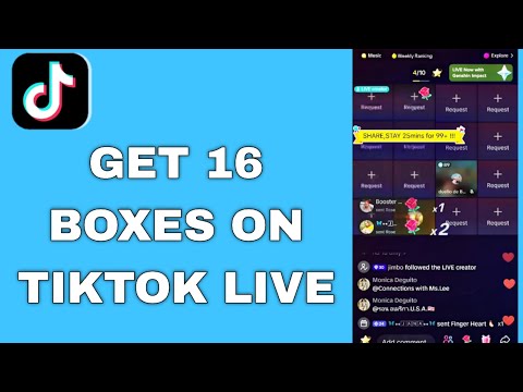 How To Get 16 Boxes On Tiktok Live