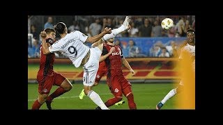 Zlatan Ibrahimovic Faz Um Golaço Acrobático E Chega Ao Seu Gol De Número 500 Na Carreira