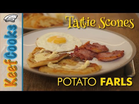 Tattie 스콘 | 감자 Farls | 감자 빵