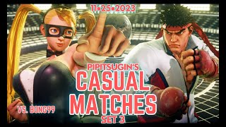 [SFV]Pipitsugin's Casual Matches Set 3 vs R.Mika 11•25•2023