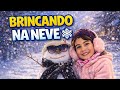 EU ME DIVERTI MUUUITO NA NEVE!!! ❄️😱